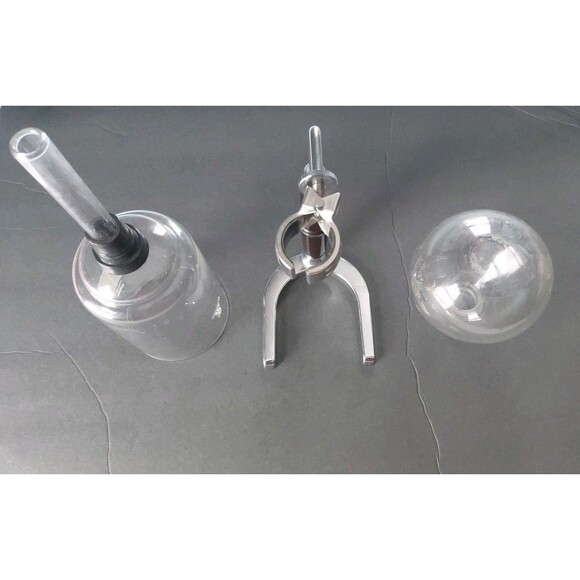 Hario Coffee Syphon FOR PARTS Heatproof Glass Pot Stainless Steel Stand Japan - Picture 3 of 8